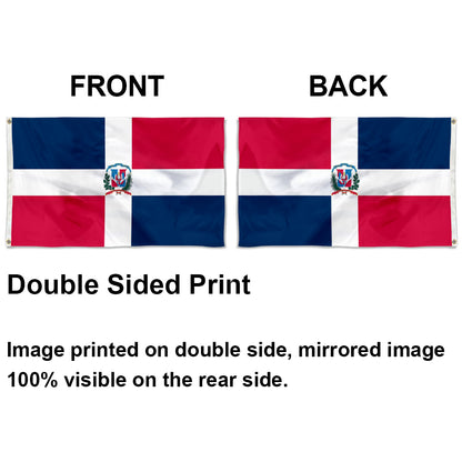 Dominican Republic flag 3x5ft banner man cave