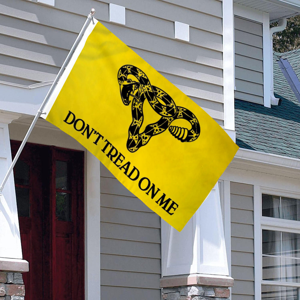 Don't Tread on Me Uterus flag 3x5ft banner man cave