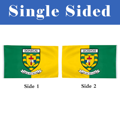 Donegal County Coat of Arms Ireland flag 3x5ft banner man cave