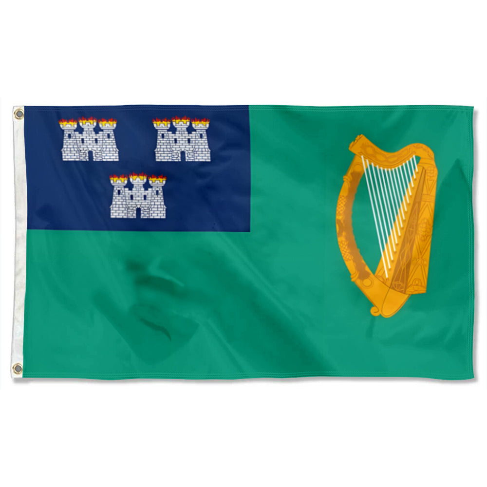 Dublin (Ireland) City flag 3x5ft banner man cave