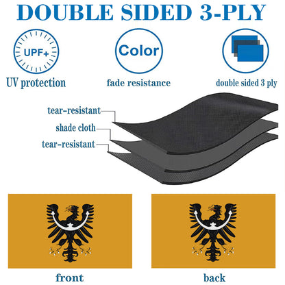 Duchy of Silesia flag 3x5ft banner man cave