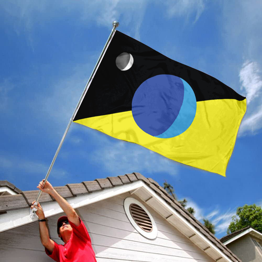 Earth (2004) flag 3x5ft banner man cave