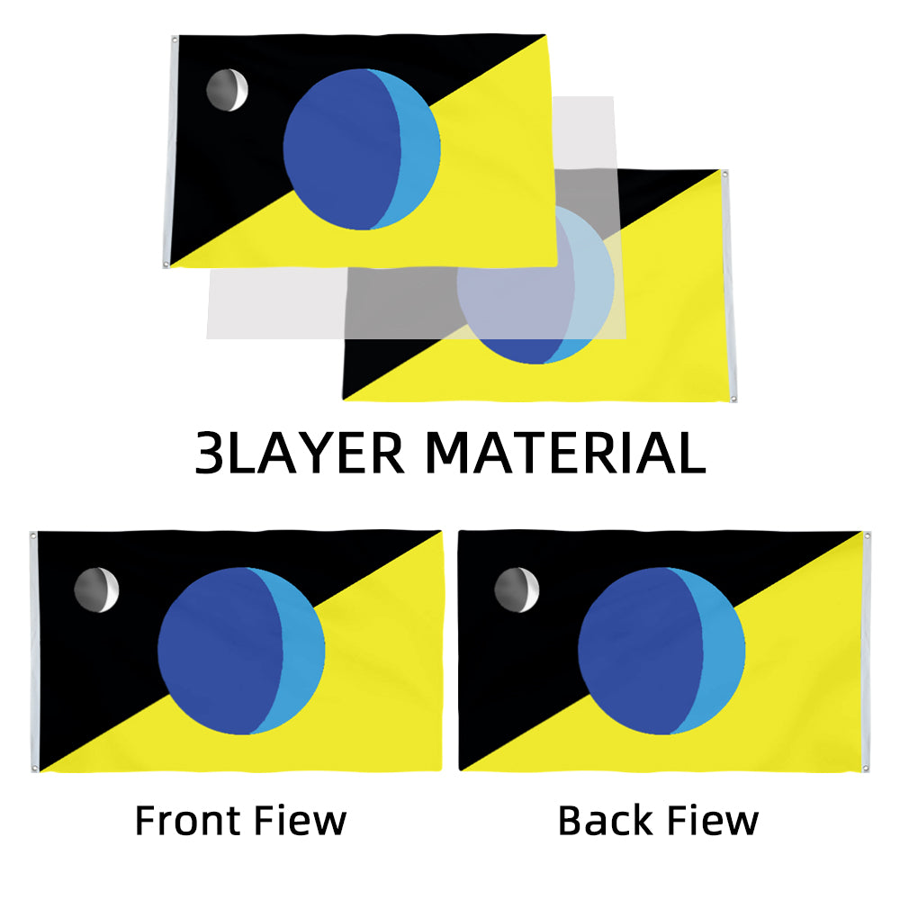 Earth (2004) flag 3x5ft banner man cave