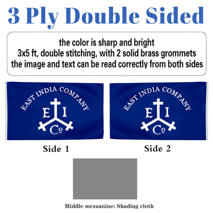 East India Company flag 3x5ft banner man cave