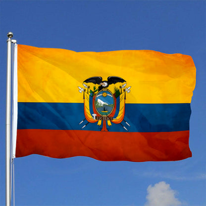 Ecuador flag 3x5ft banner man cave 2
