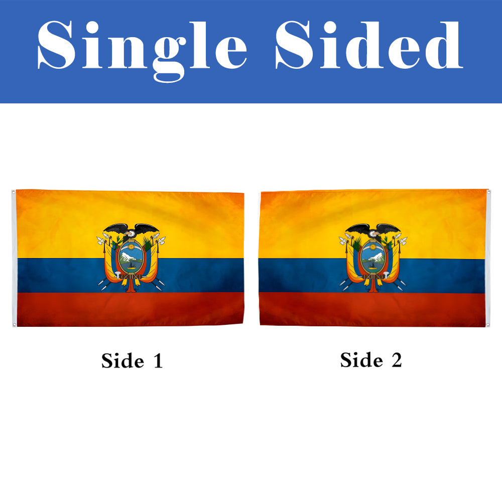 Ecuador flag 3x5ft banner man cave 2