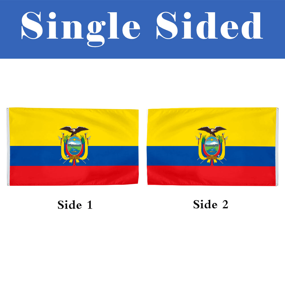 Ecuador flag 3x5ft banner man cave