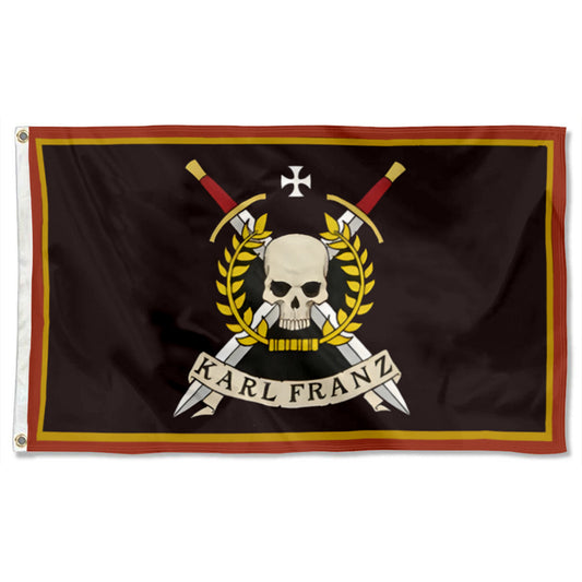 Empire Emperor Karl Franz flag 3x5ft banner man cave