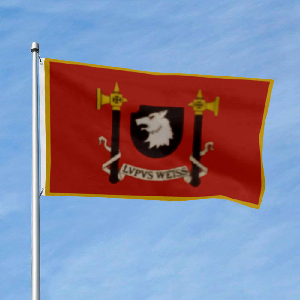 Empire Knights of the White Wolf flag 3x5ft banner man cave 2