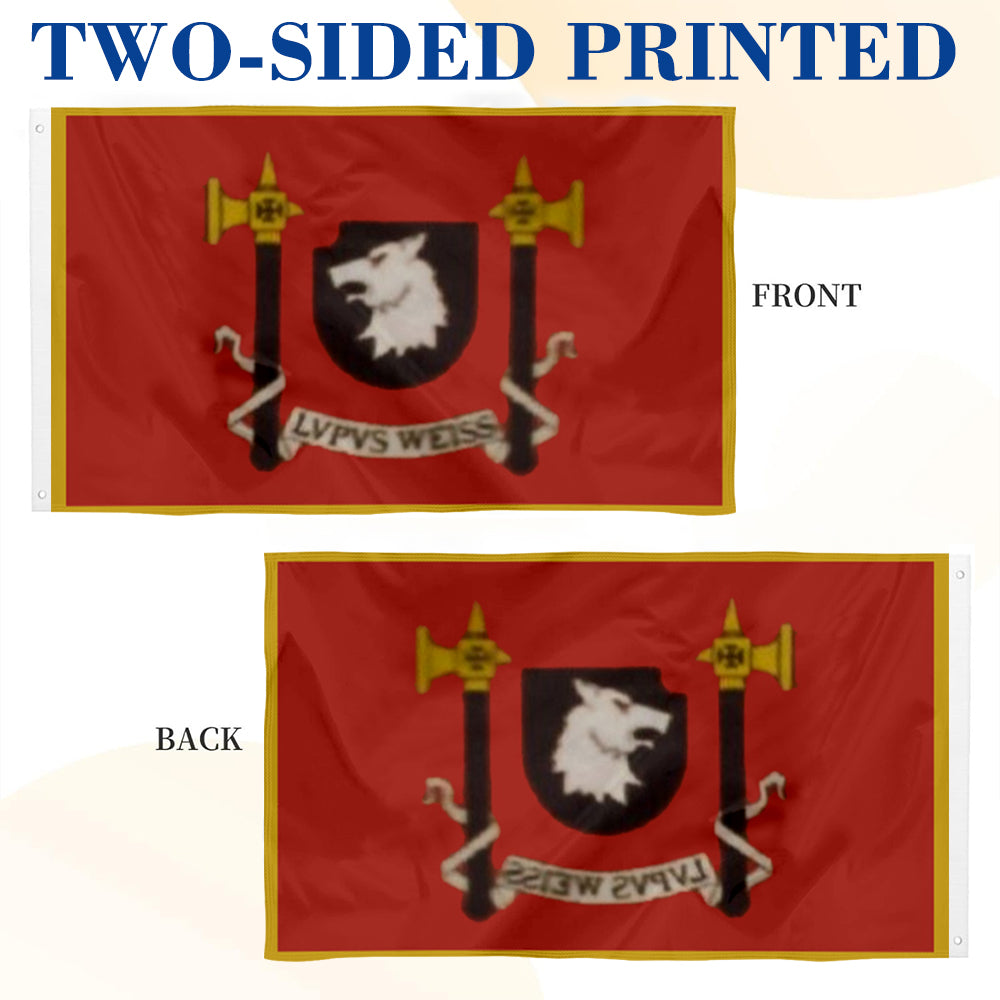 Empire Knights of the White Wolf flag 3x5ft banner man cave 2