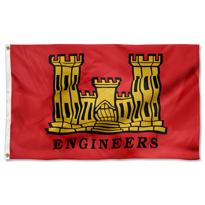 Engineers Military flag 3x5ft banner man cave