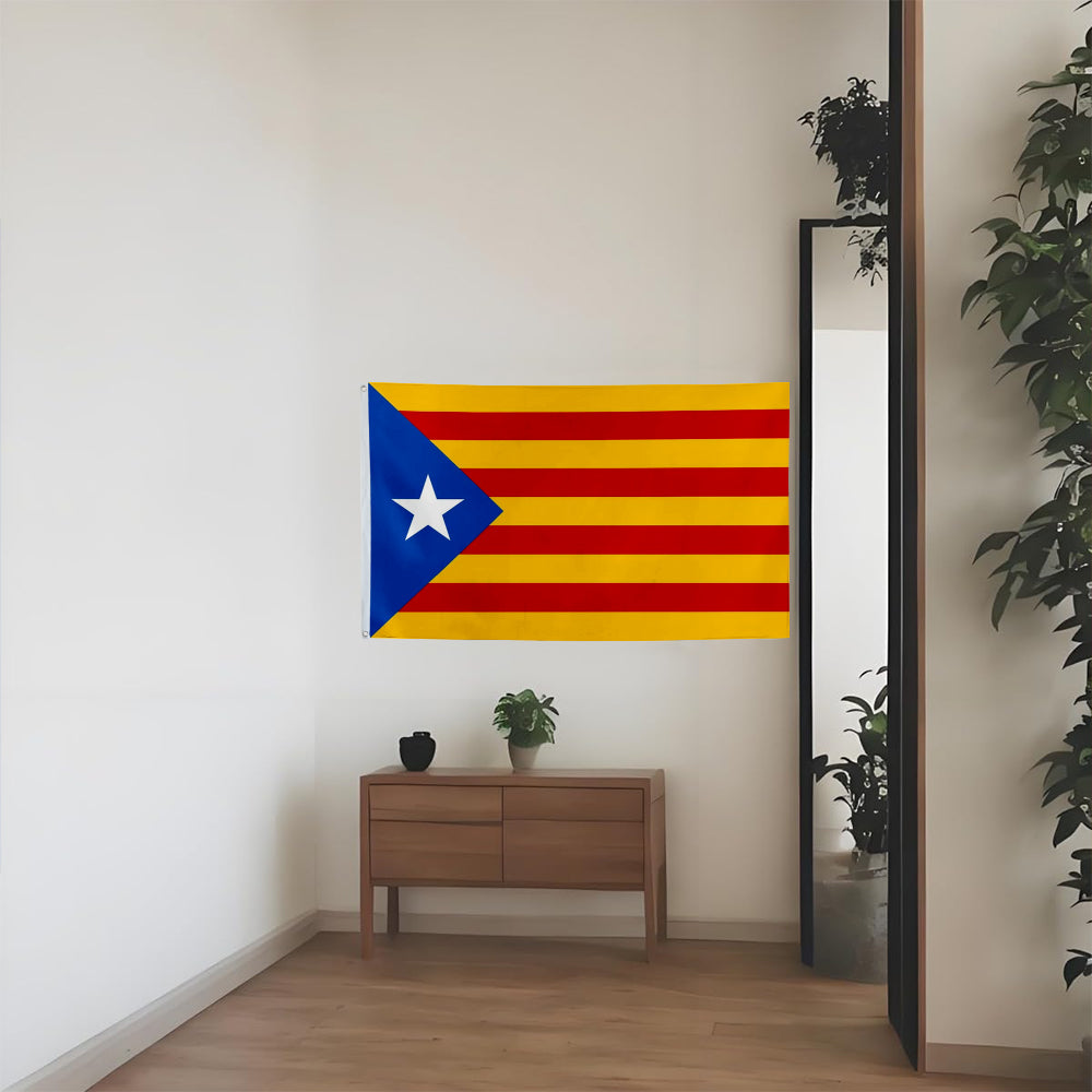 Estelada (Catalonia) flag 3x5ft banner man cave