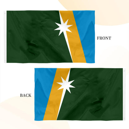 Evanston (Illinois, USA) City flag 3x5ft banner man cave