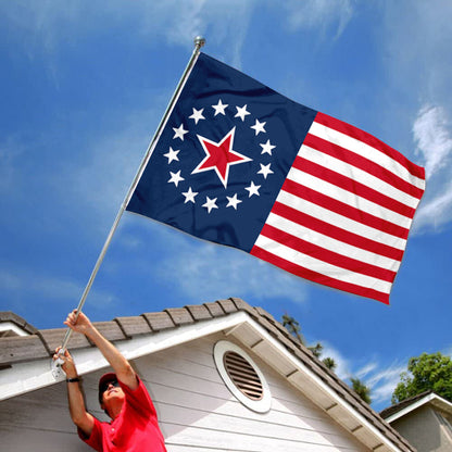 Fallout Communist US flag 3x5ft banner man cave