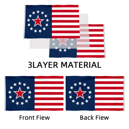 Fallout Communist US flag 3x5ft banner man cave