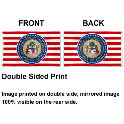 Fallout: UTC (United Territories of the Commonwealth) Government flag 3x5ft banner man cave