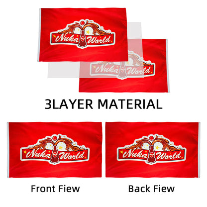 Fallout Nuka World flag 3x5ft banner man cave