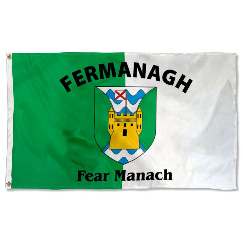 Fermanagh (Ireland) County flag 3x5ft banner man cave