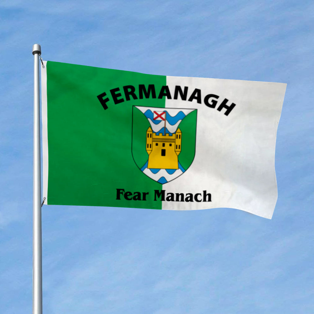 Fermanagh (Ireland) County flag 3x5ft banner man cave