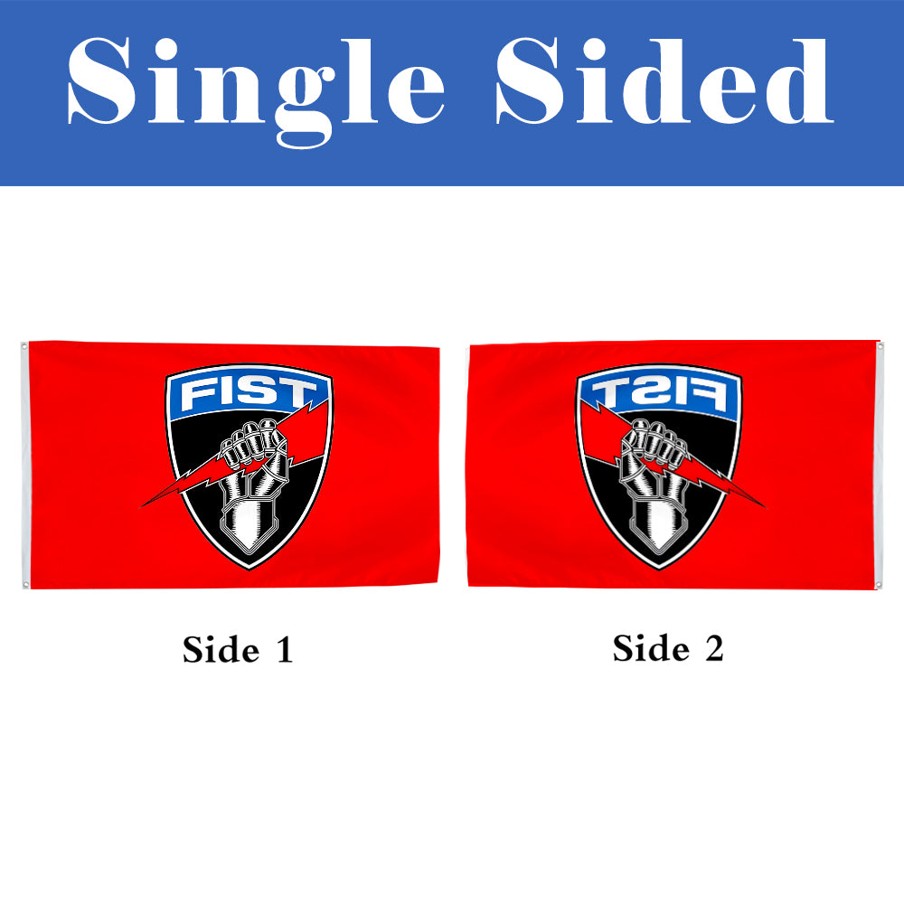 FIST Military flag 3x5ft banner man cave