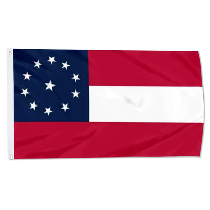 Fort Jackson Stars And Bars First National Csa Civil War flag 3x5ft banner man cave