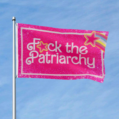 F_ck the Patriarchy flag 3x5ft banner man cave