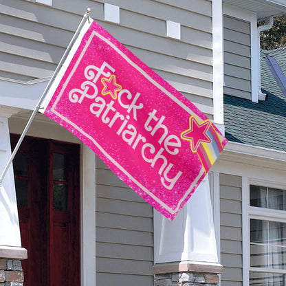 F_ck the Patriarchy flag 3x5ft banner man cave