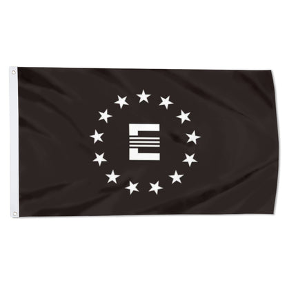 Fallout Enclave Black Star-Ring flag 3x5ft banner man cave