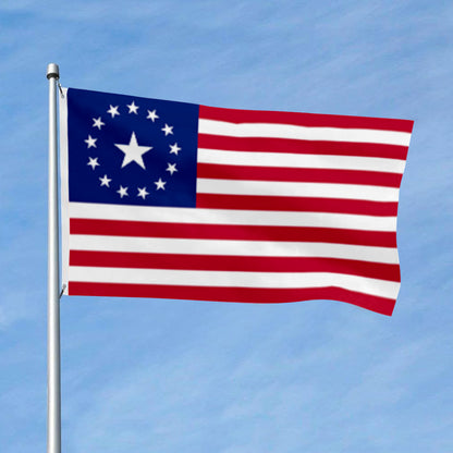 Fallout Old World Pre-War USA flag 3x5ft banner man cave