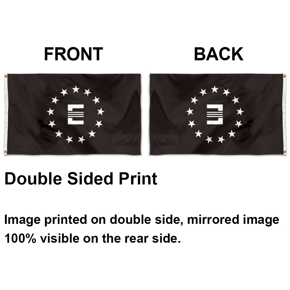 Fallout Enclave Black Star-Ring flag 3x5ft banner man cave