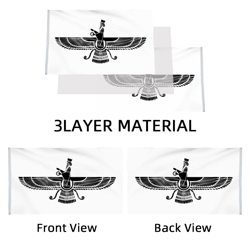 Faravahar flag 3x5ft banner man cave