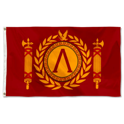 Sparta flag 3x5ft banner man cave