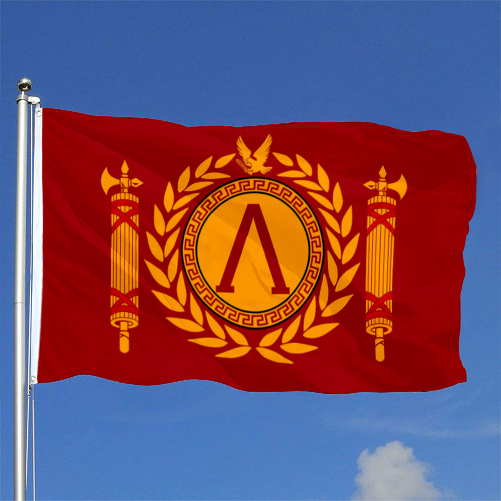 Sparta flag 3x5ft banner man cave