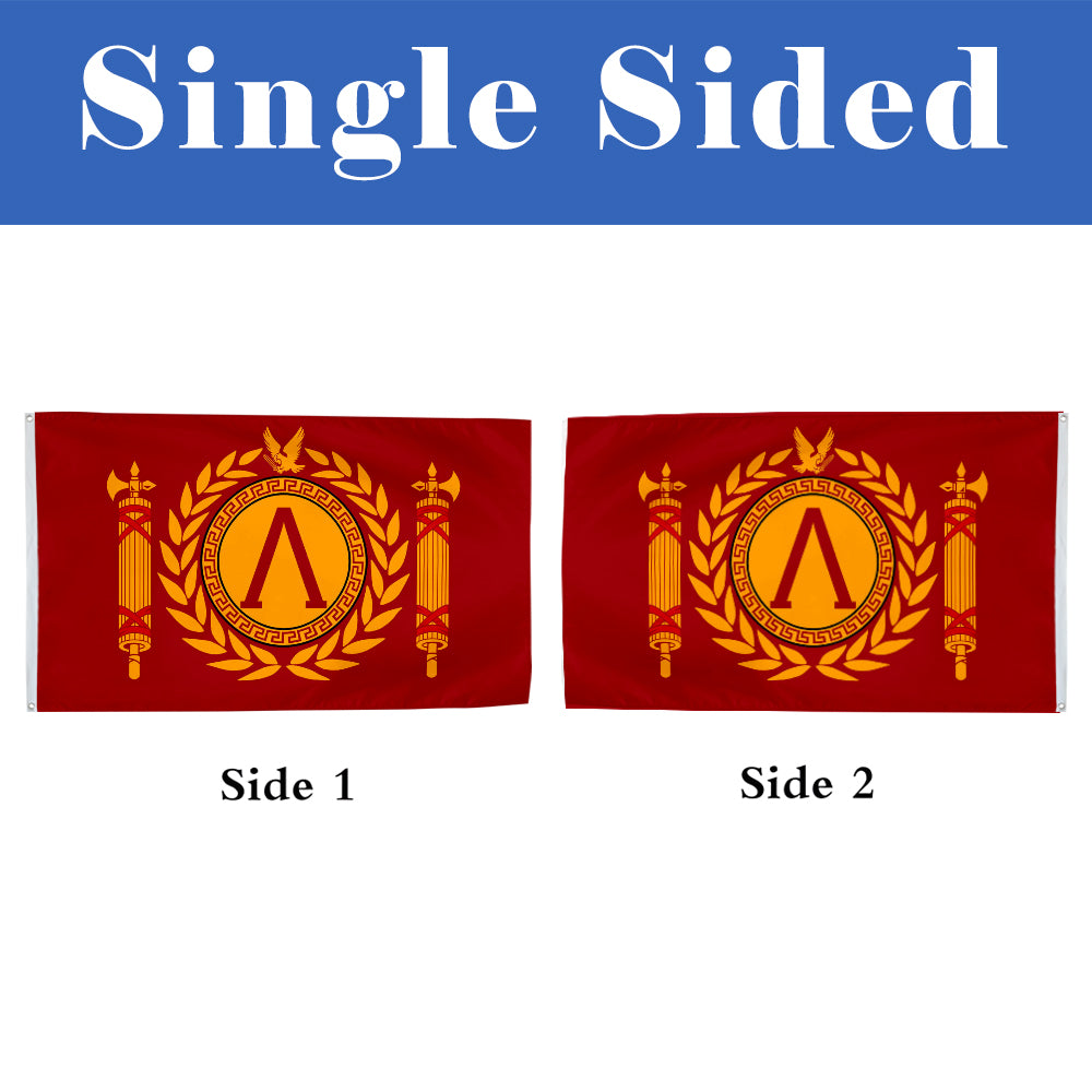 Sparta flag 3x5ft banner man cave