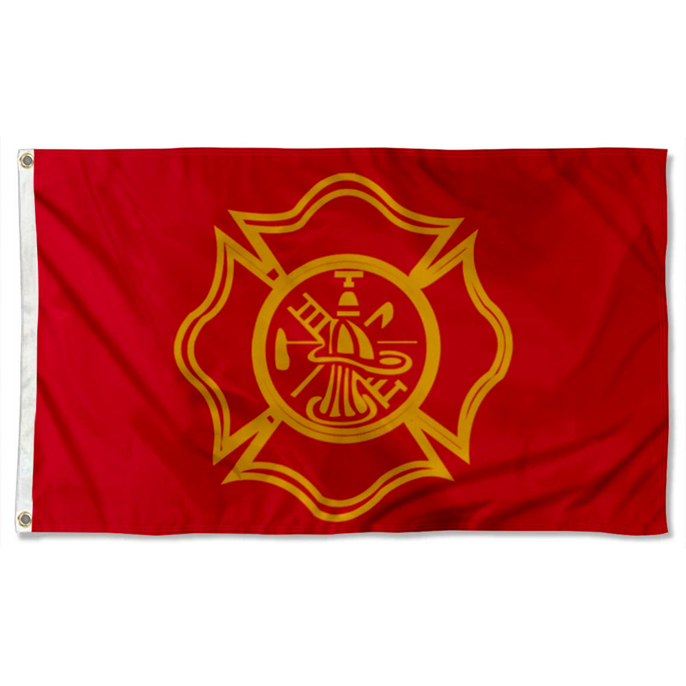 Fire Department - Firefighters flag 3x5ft banner man cave