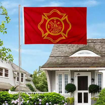 Fire Department - Firefighters flag 3x5ft banner man cave
