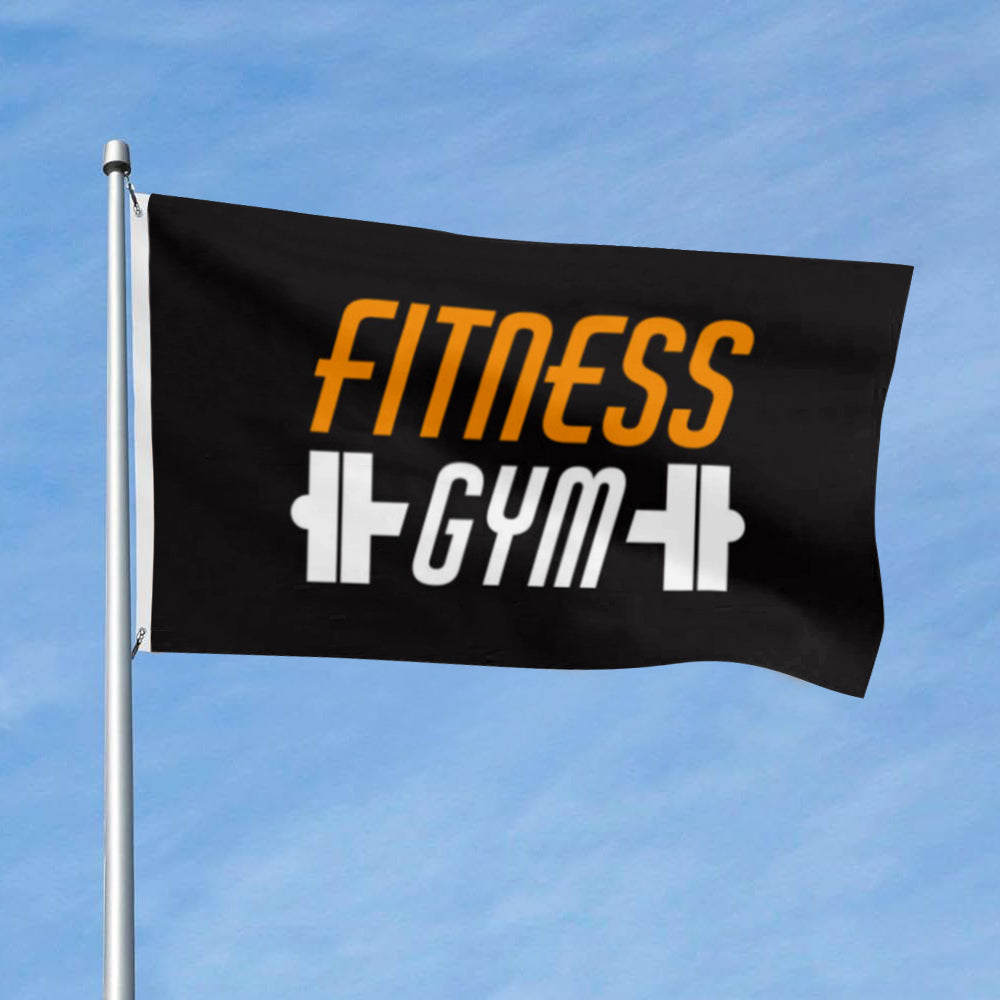 "Fitness Gym" flag 3x5ft banner man cave