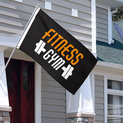 "Fitness Gym" flag 3x5ft banner man cave
