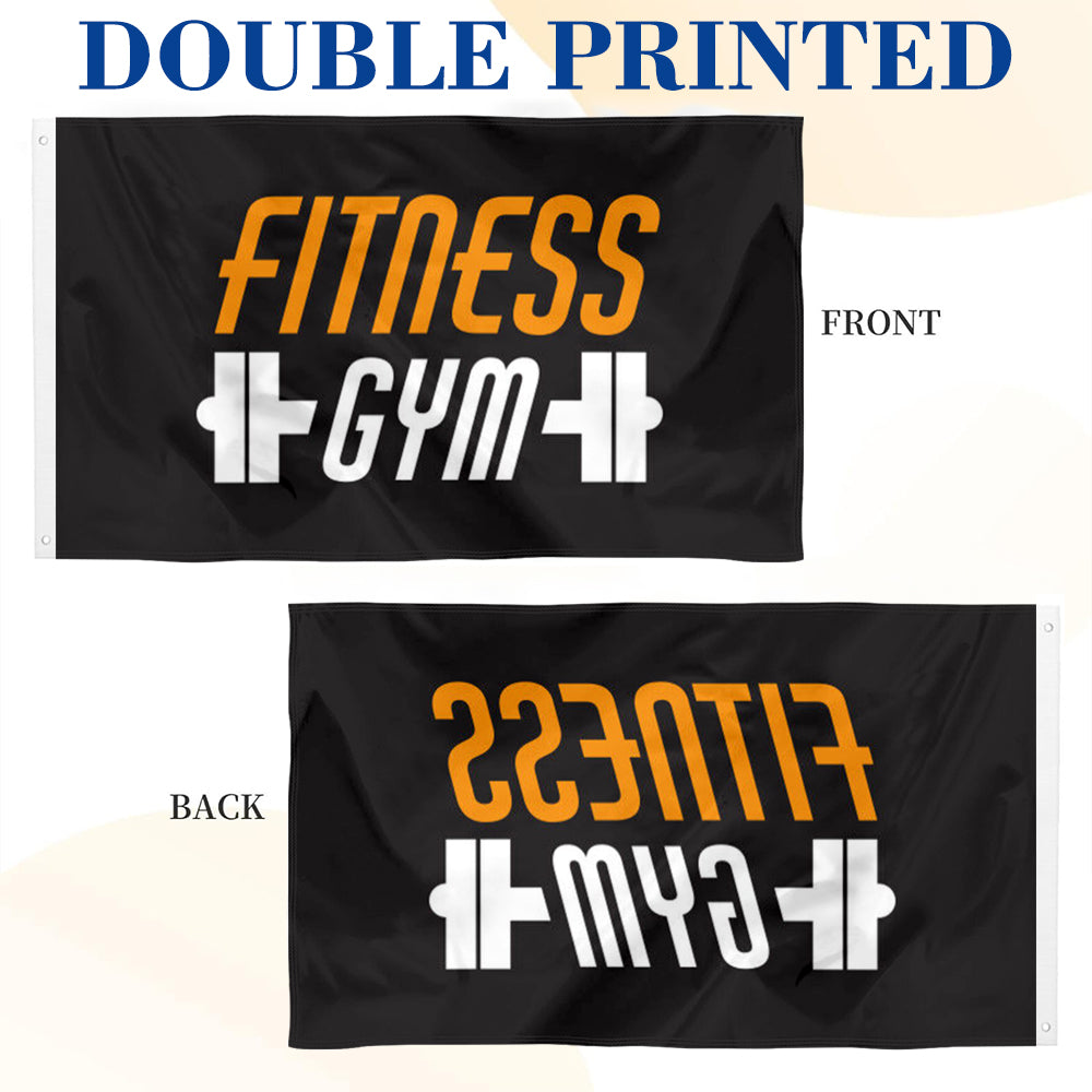 "Fitness Gym" flag 3x5ft banner man cave