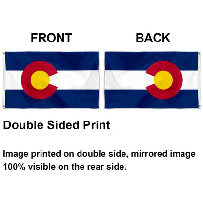 Colorado State flag 3x5ft banner man cave