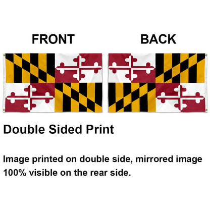 Maryland State flag 3x5ft banner man cave