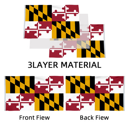 Maryland State flag 3x5ft banner man cave