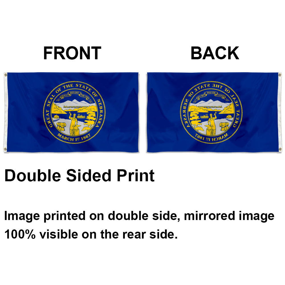 Nebraska State flag 3x5ft banner man cave