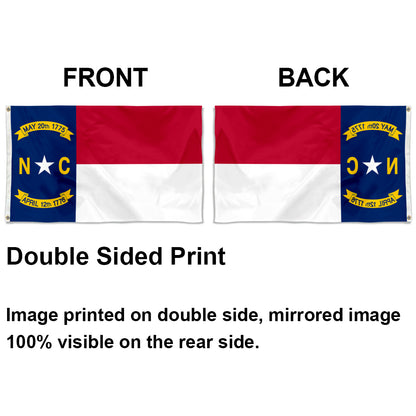 North Carolina State flag 3x5ft banner man cave