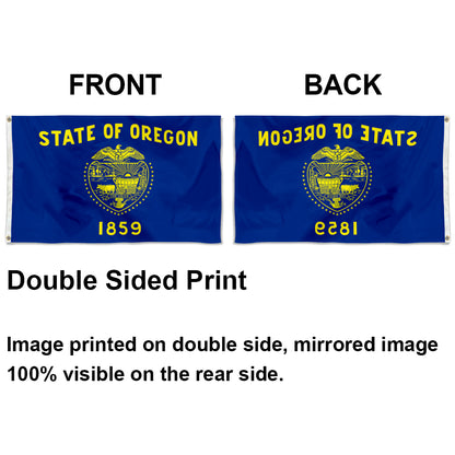 Oregon State flag 3x5ft banner man cave