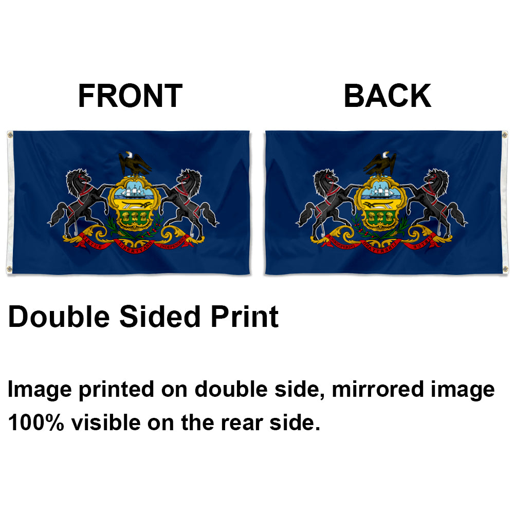 Pennsylvania State flag 3x5ft banner man cave