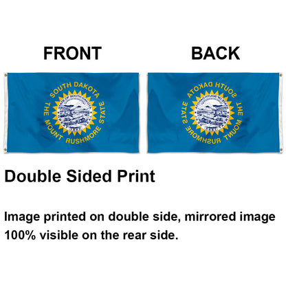 South Dakota State Theme flag 3x5ft Banner Man Cave