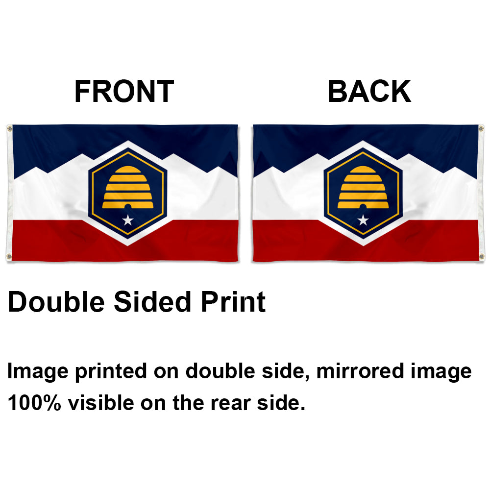 Utah State flag 3x5ft banner man cave