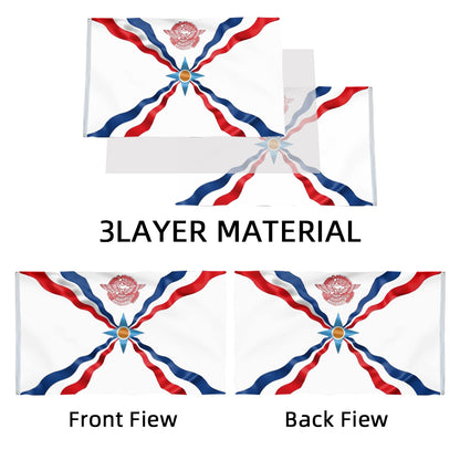 Assyrian People flag 3x5ft banner man cave