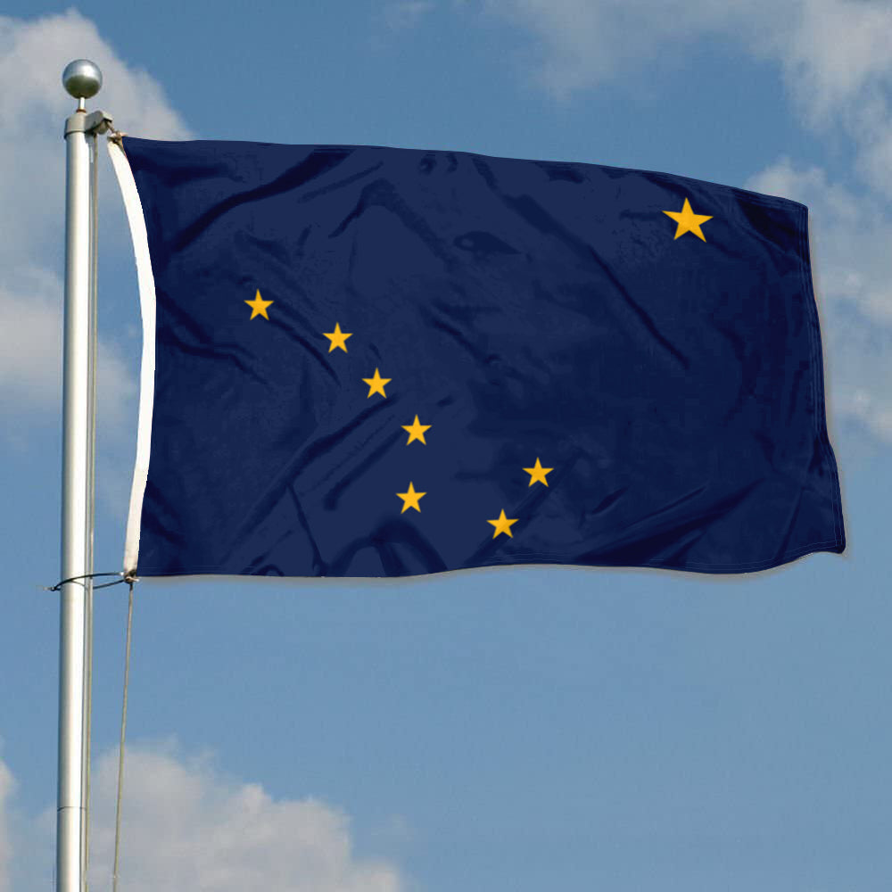 Alaska State flag 3x5ft banner man cave